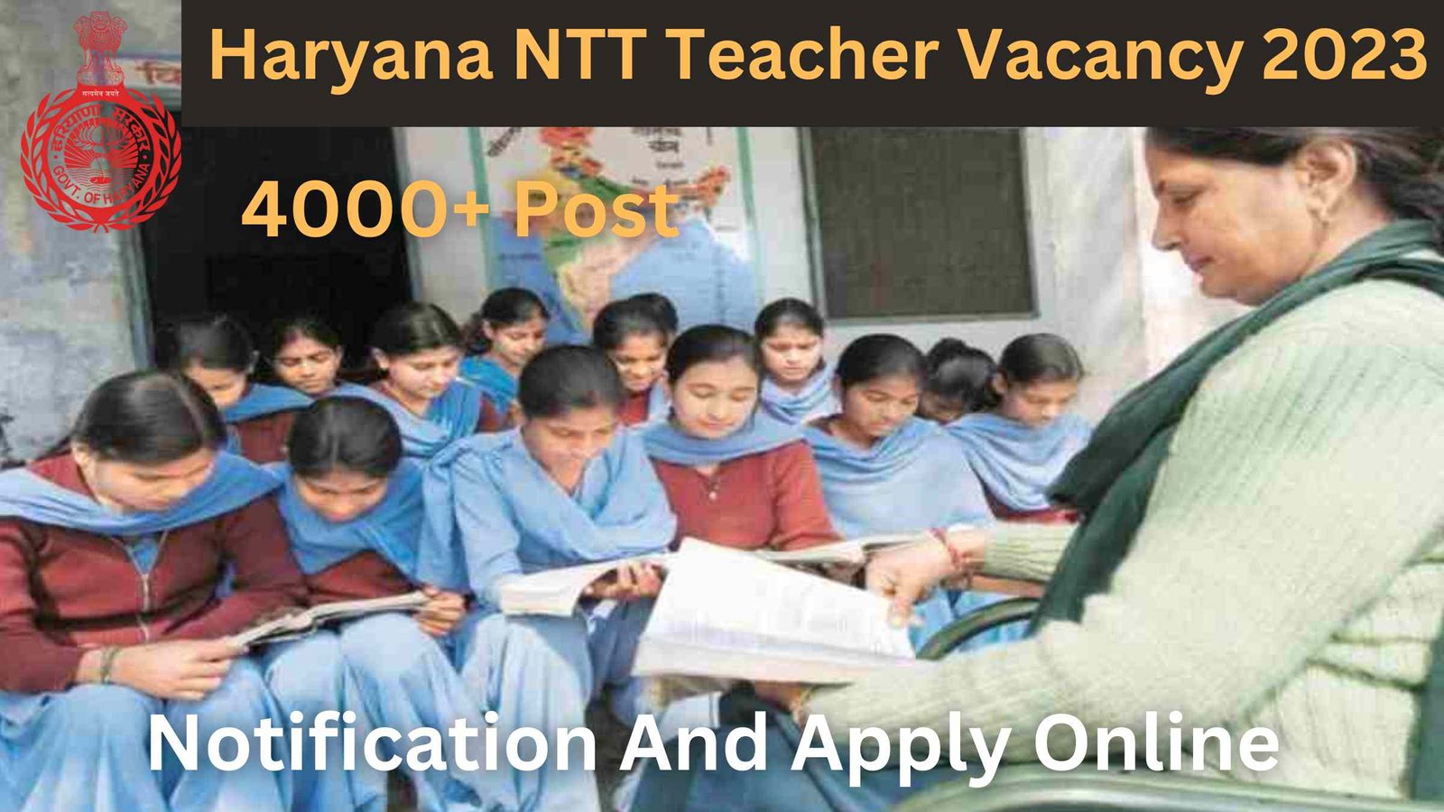 Haryana NTT Teacher Vacancy 2023