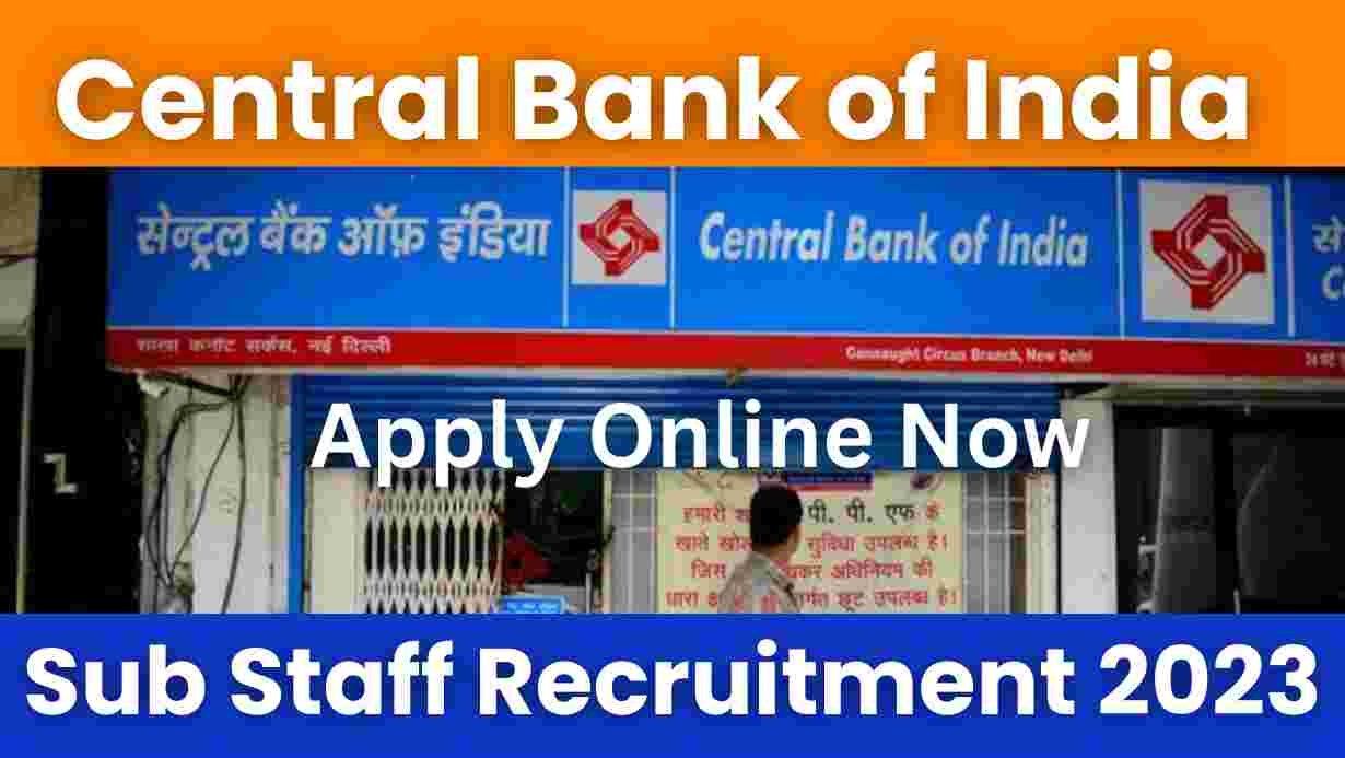 Sub Staff Recruitment 2023